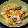 Запеканка из морепродуктов